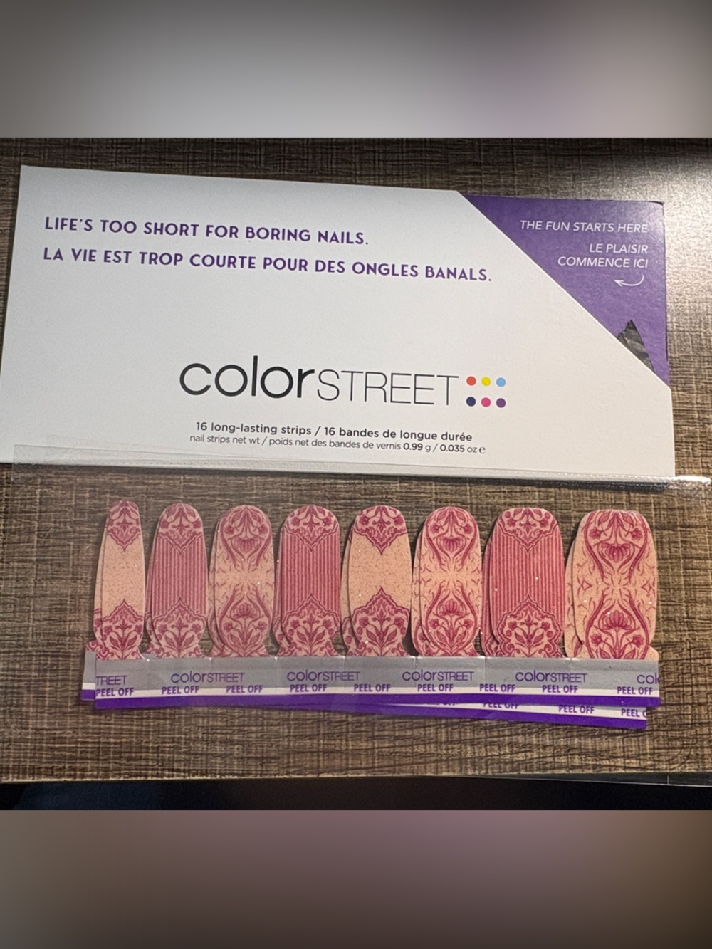 Nail wraps (not listed)